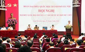 Lịch tiếp xúc cử tri trước kỳ họp 5, Quốc hội khóa XV của Đại biểu Quốc hội thành phố Hà Nội